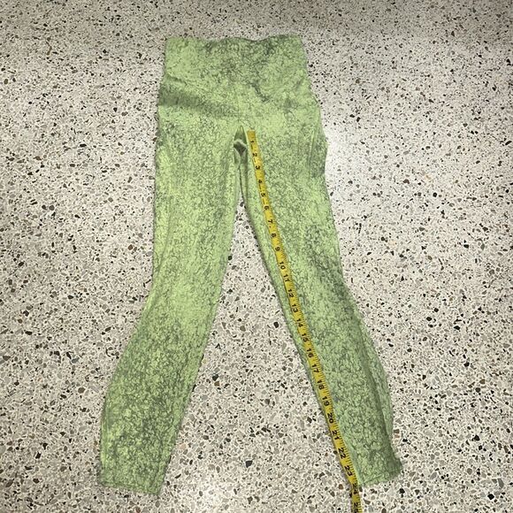 Lululemon Base Pace high rise waist running tights leggings 25” grit green 0 - Picture 9 of 10